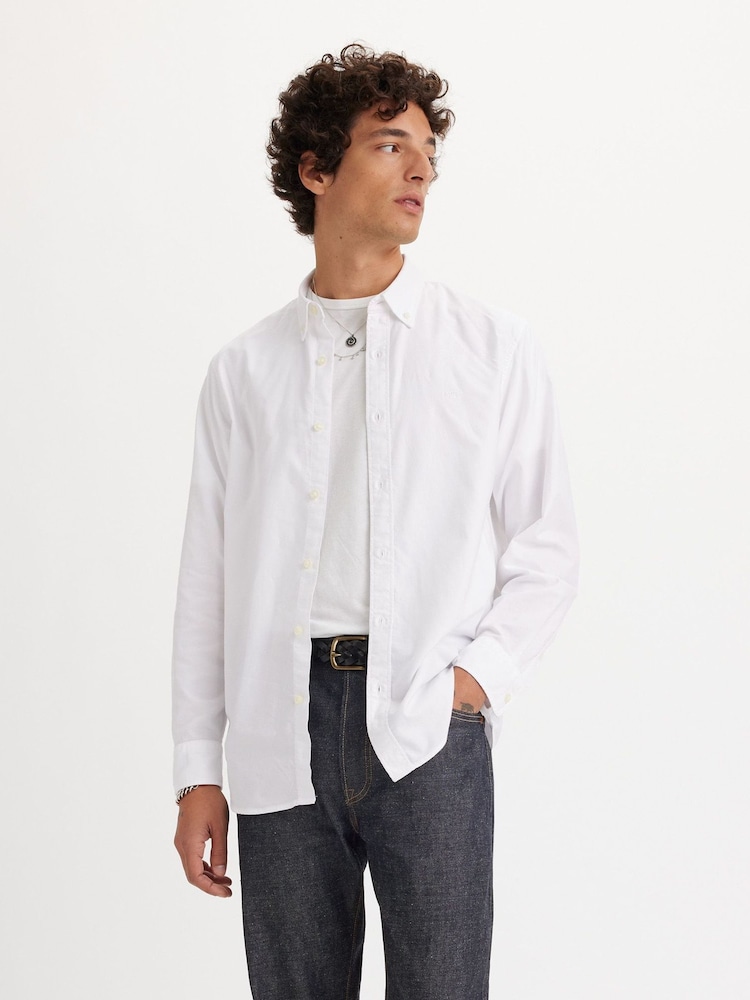 Levi's® White Authentic Button Down Shirt - Image 1 of 6