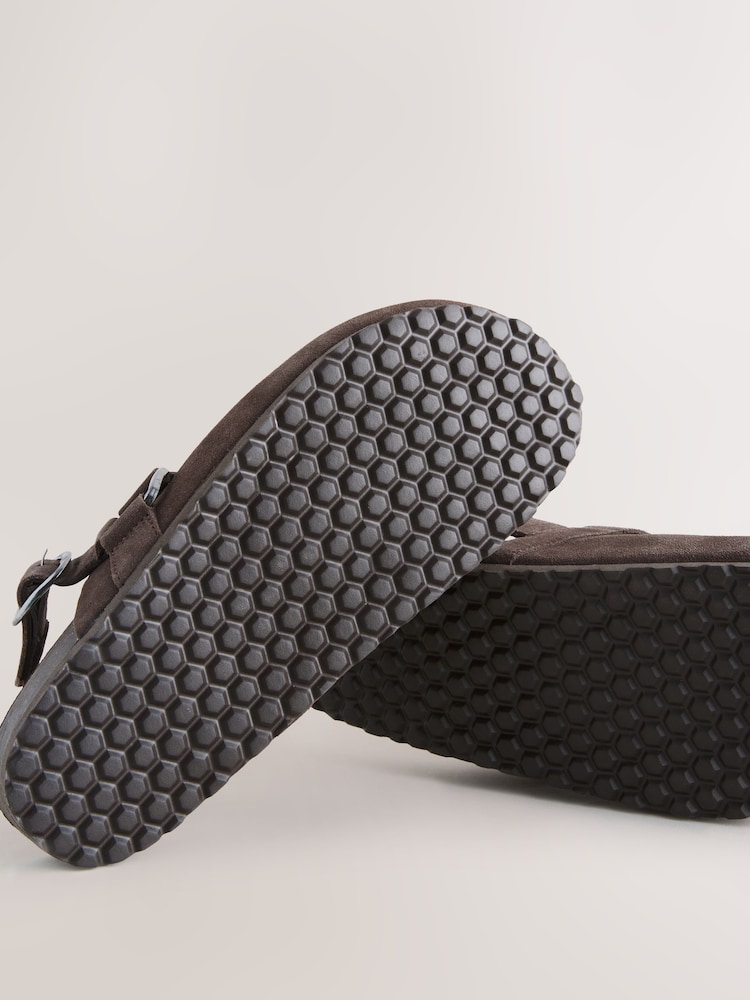 Chocolate Brown Forever Comfort® Slingback Footbed Shoes - Image 5 of 5 Chocolate Brown Forever Comfort® Slingback Footbed Shoes - Image 5 of 5