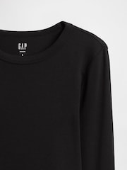 Gap Modern Black Modern Crew Neck T-Shirt - Image 4 of 4