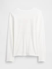 Gap Cream Graphic T-Shirt (4-13yrs) - Image 2 of 2