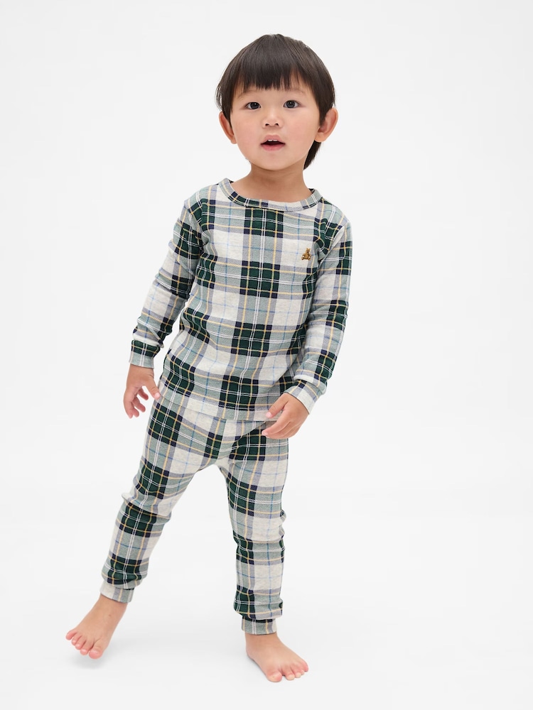 Zelena/siva karirasta - Gap komplet počitniških pižam iz brušenega bombaža (6mesecev-5let) (6mesecev-5let) - Slika 2 iz 6 Zelena/siva karirasta - Gap komplet počitniških pižam iz brušenega bombaža (6mesecev-5let) (6mesecev-5let) - Slika 2 iz 6