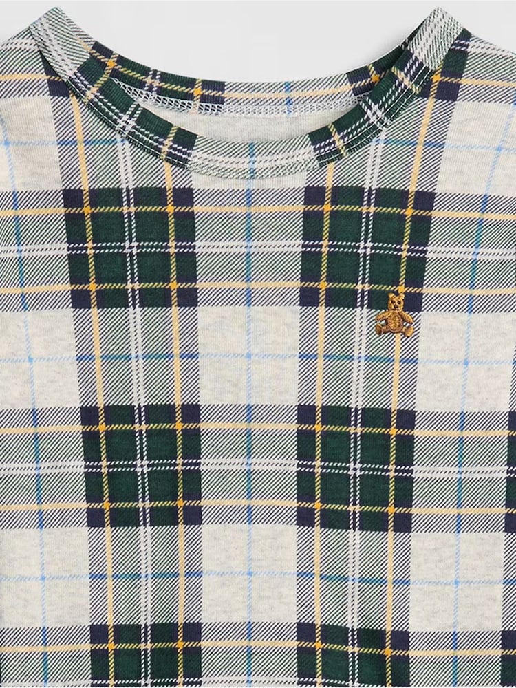 Zelena/siva karirasta - Gap komplet počitniških pižam iz brušenega bombaža (6mesecev-5let) (6mesecev-5let) - Slika 6 iz 6 Zelena/siva karirasta - Gap komplet počitniških pižam iz brušenega bombaža (6mesecev-5let) (6mesecev-5let) - Slika 6 iz 6