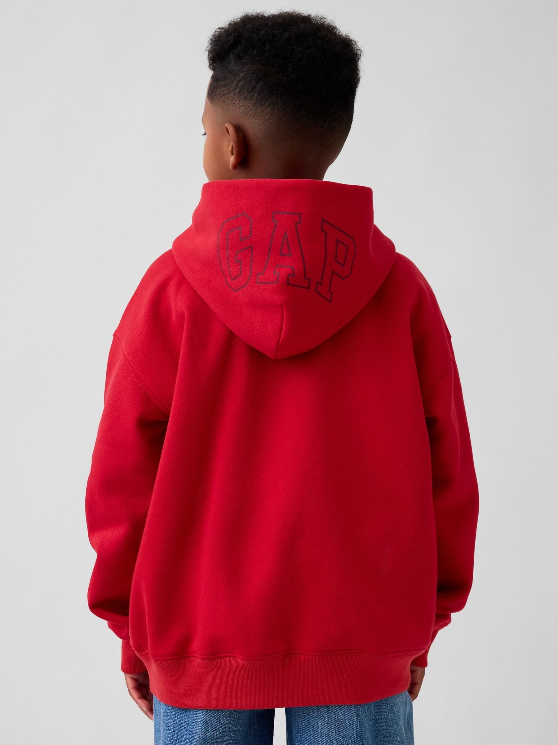 Buy Gap Red Spider-Man Marvel VintageSoft Relaxed Hoodie (4-13yrs