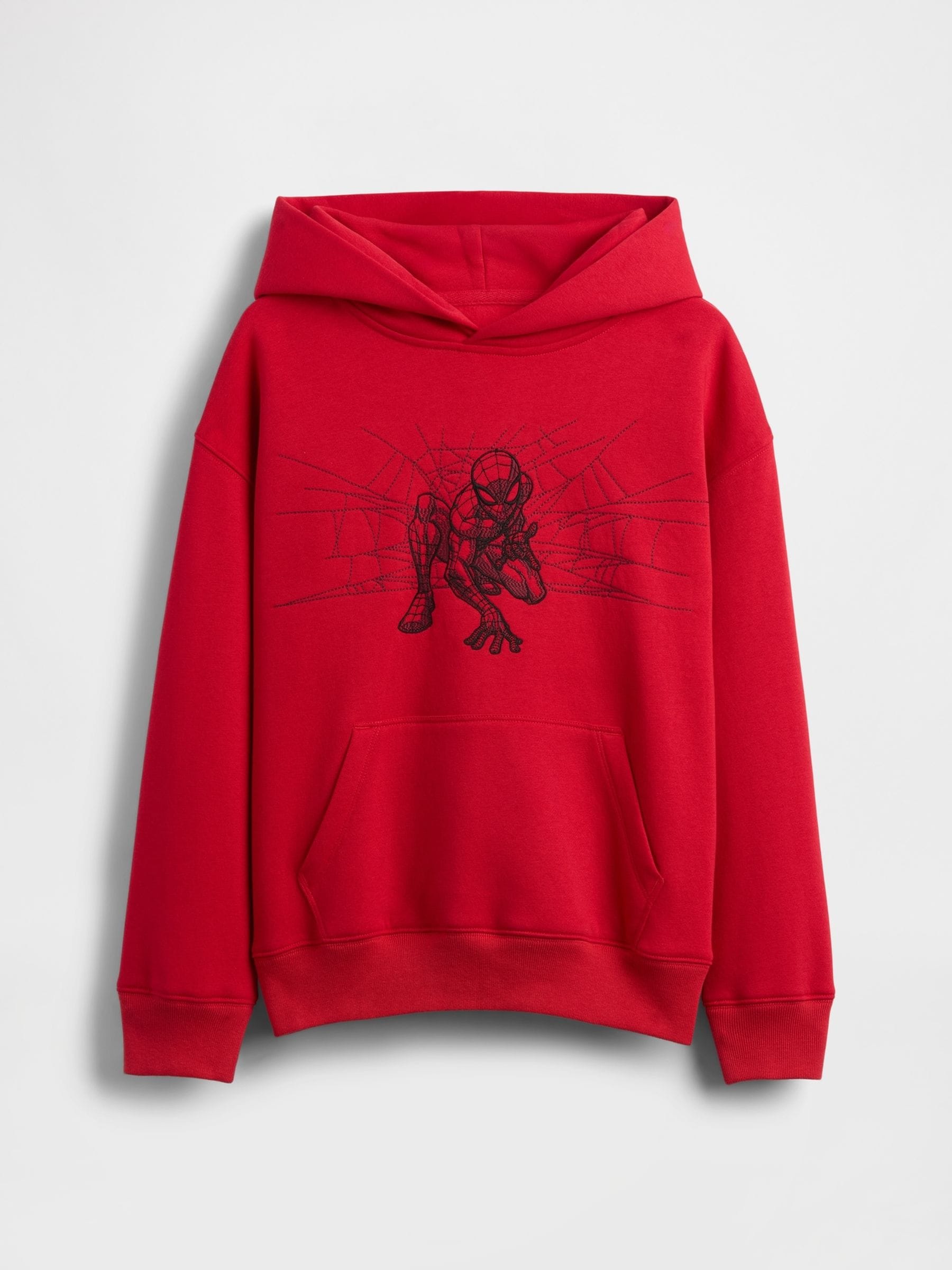 Buy Gap Red Spider-Man Marvel VintageSoft Relaxed Hoodie (4-13yrs