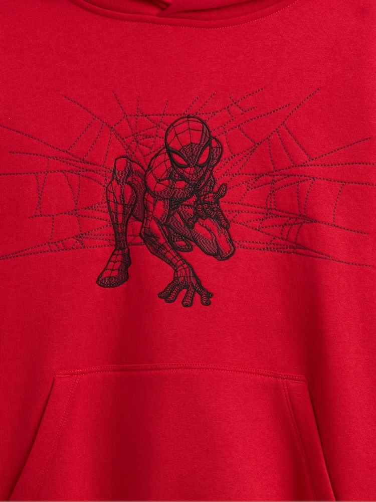 Gap Red Marvel VintageSoft Relaxed Hoodie (4-13yrs) - Image 5 of 5 Gap Red Marvel VintageSoft Relaxed Hoodie (4-13yrs) - Image 5 of 5