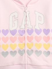 Gap Logo Zip Hanorac cu glugă (6mths-5yrs) - Imaginea 3 din 3