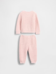 Gap Pink Marled Jumper Outfit Set (0-24mths) - Image 2 of 3
