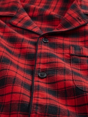 Gap Red Family Matching Christmas Flannel Pyjamas - Image 4 of 4