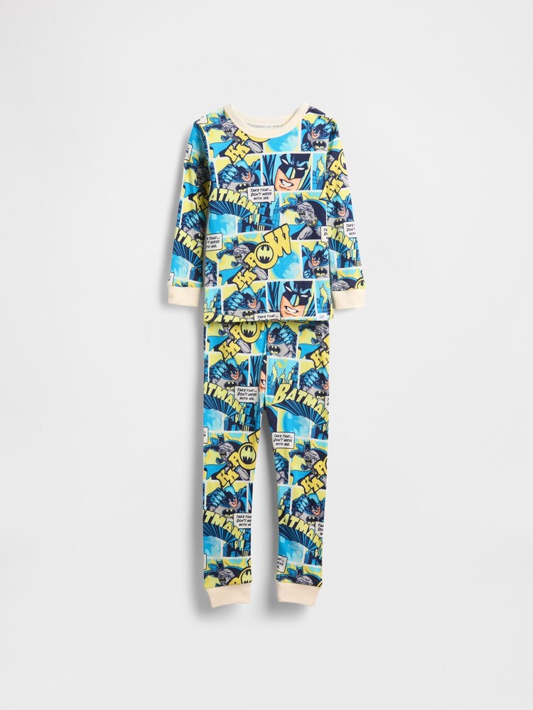 Gap Blue Batman Brushed Cotton Pyjamas Set (6mths-5yrs) - Image 1 of 2 Gap Blue Batman Brushed Cotton Pyjamas Set (6mths-5yrs) - Image 1 of 2
