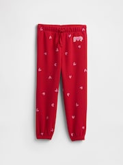 Gap Red Relaxed Pull On Logo Joggers (6mths-5yrs) - Image 1 of 3