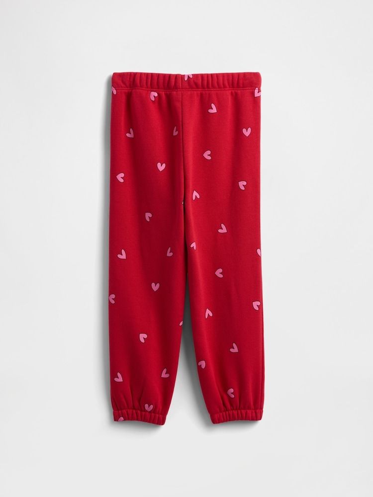 Gap Red Relaxed Pull On Logo Joggers (6mths-5yrs) - Image 2 of 3