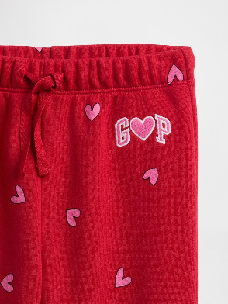 Gap Red Relaxed Pull On Logo Joggers (6mths-5yrs) - Image 3 of 3