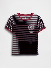 Gap Red Stranger Things VintageSoft Crop T-Shirt - Image 5 of 6