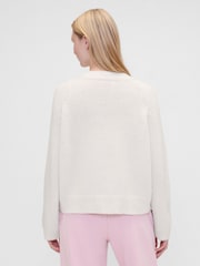 Gap X Summer Fridays White Oversized Logo Jumper - Image 2 of 6