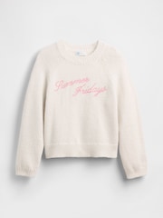 Gap X Summer Fridays White Oversized Logo Jumper - Image 4 of 6