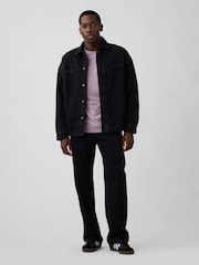 Gap Blue Everyday Soft Crew Neck T-Shirt - Image 3 of 5