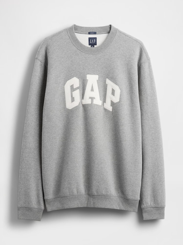Gap Grey VintageSoft Logo Sweatshirt - Image 6 of 6 Gap Grey VintageSoft Logo Sweatshirt - Image 6 of 6
