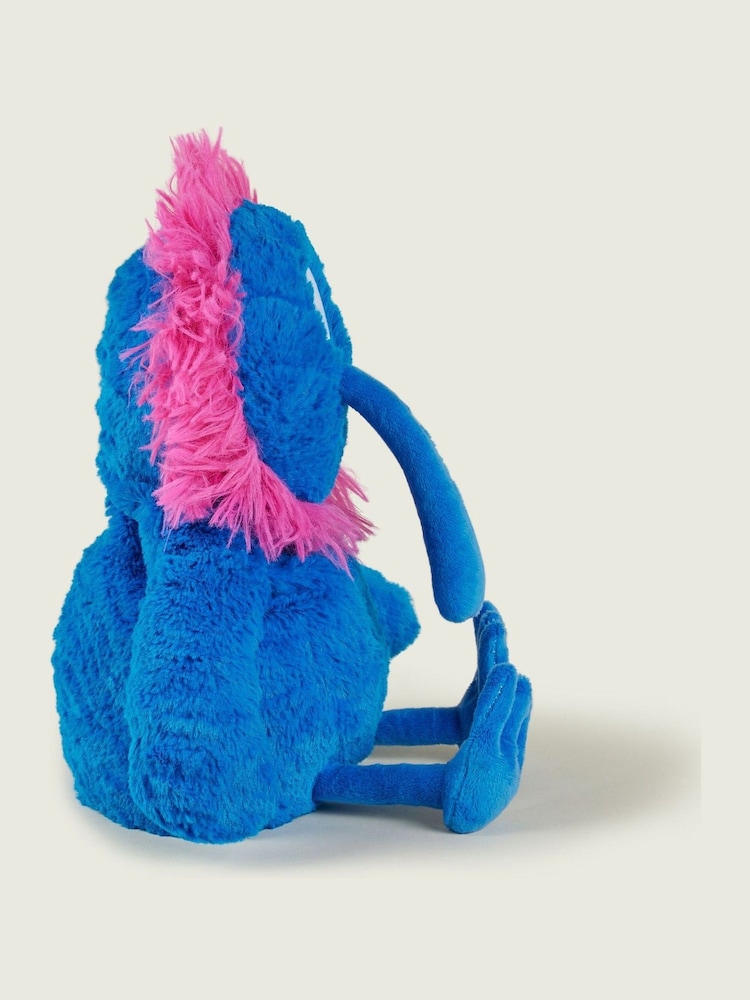 Warmies Blue Large   Bright Monster  Fully Heatable Plush Toy - Image 4 of 4 Warmies Blue Large   Bright Monster  Fully Heatable Plush Toy - Image 4 of 4