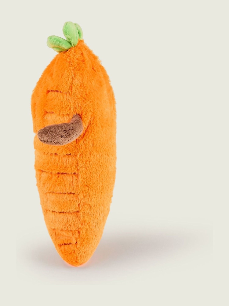 Warmies Orange Large Carrot Fully Heatable Plush Toy - Image 4 of 4 Warmies Orange Large Carrot Fully Heatable Plush Toy - Image 4 of 4