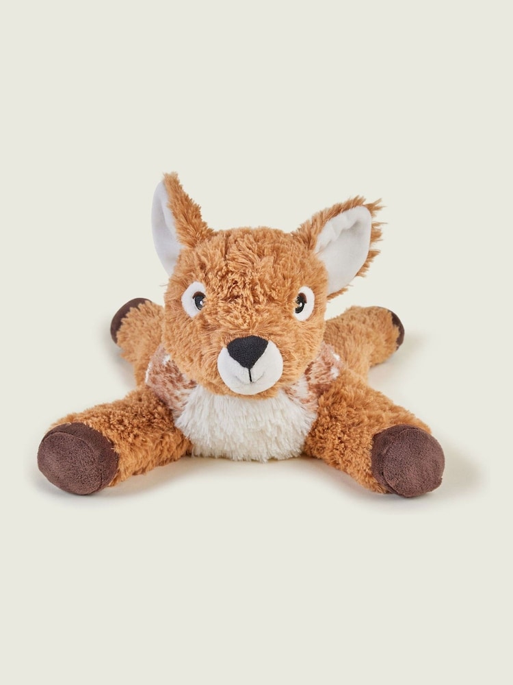 Warmies Brown Large Laying Deer Fully Heatable Soft Toy - Image 4 of 4