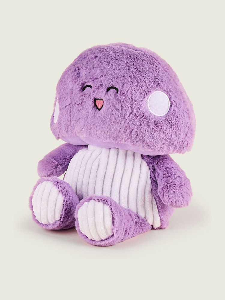 Warmies Purple Large  Mushroom Fully Heatable Plush Toy - Image 2 of 4 Warmies Purple Large  Mushroom Fully Heatable Plush Toy - Image 2 of 4