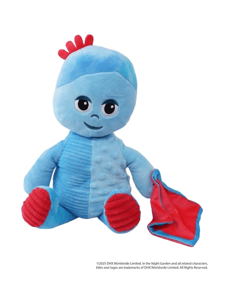 Warmies Light Blue Large Iggle Piggle Fully Heatable Plush Toy - Image 1 of 3 Warmies Light Blue Large Iggle Piggle Fully Heatable Plush Toy - Image 1 of 3