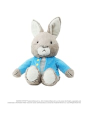 Warmies Blue Large Peter Rabbit Fully Heatable Plush Toy - Image 1 of 3