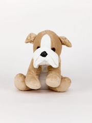 Warmies Beige and White Large Bulldog Fully Heatable Plush Toy - Image 2 of 4