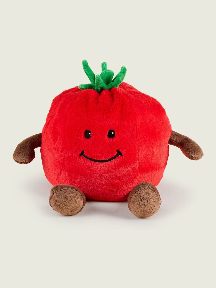 Warmies Red Large  Tomato Fully Heatable Plush Toy - Image 2 of 4 Warmies Red Large  Tomato Fully Heatable Plush Toy - Image 2 of 4