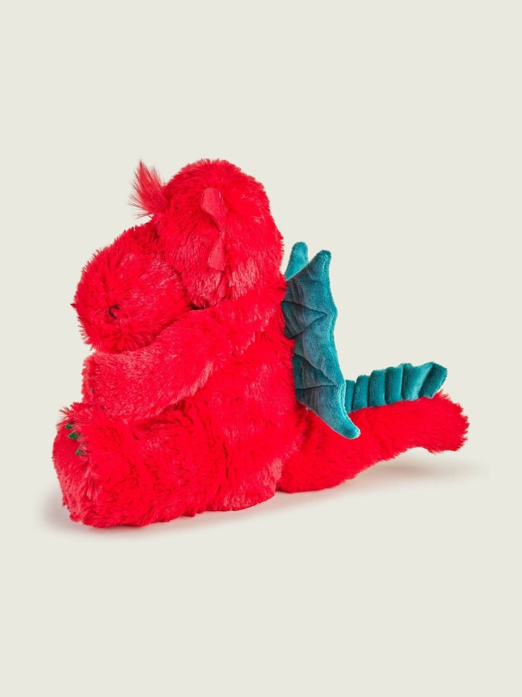 Warmies Red Large Dragon Fully Heatable Plush Toy - Image 4 of 4