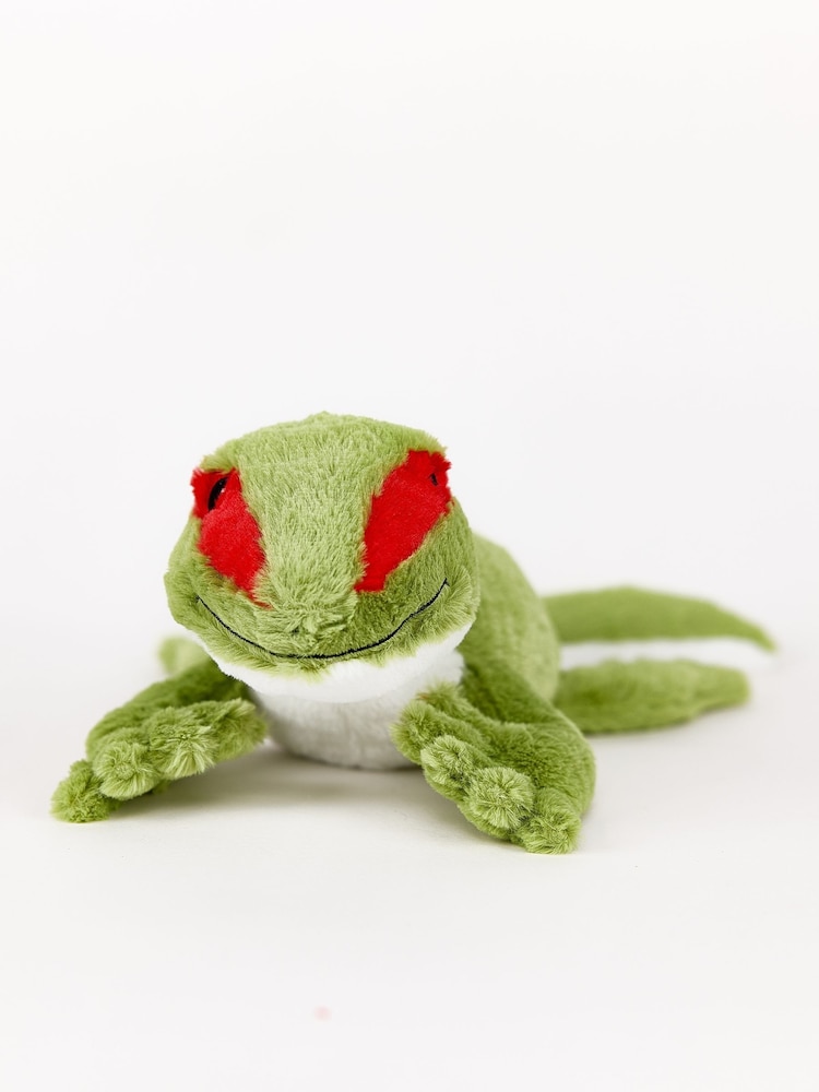 Warmies Green Large Gecko Fully Heatable Plush Toy - Image 2 of 4 Warmies Green Large Gecko Fully Heatable Plush Toy - Image 2 of 4