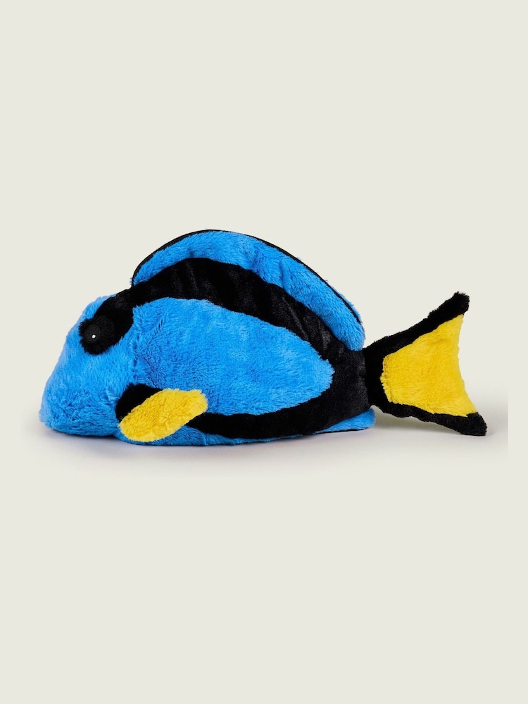 Warmies Blue Large Tang Fully Heatable Plush Toy - Image 4 of 4 Warmies Blue Large Tang Fully Heatable Plush Toy - Image 4 of 4