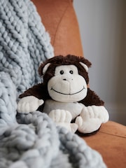 Warmies Brown Large   Monkey  Fully Heatable Plush Toy - Image 2 of 4