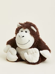 Warmies Brown Large   Monkey  Fully Heatable Plush Toy - Image 3 of 4