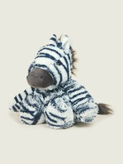 Warmies Black and White Large   Zebra  Fully Heatable Soft Toy - Image 3 of 4