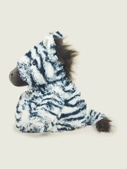 Warmies Black and White Large   Zebra  Fully Heatable Soft Toy - Image 4 of 4