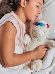 Warmies White Large Llama Fully Heatable Soft Toy - Image 1 of 4