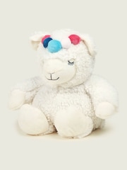 Warmies White Large Llama Fully Heatable Soft Toy - Image 2 of 4