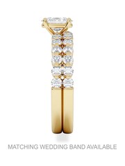 The Diamond Store White Solstice 0.80ct Oval Cut Lab Diamond Solitaire Engagement Ring in 9K Yellow Gold - Image 2 of 8