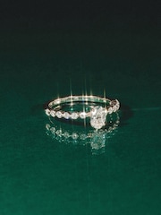 The Diamond Store White Solstice 0.80ct Oval Cut Lab Diamond Solitaire Engagement Ring in 9K Yellow Gold - Image 3 of 8
