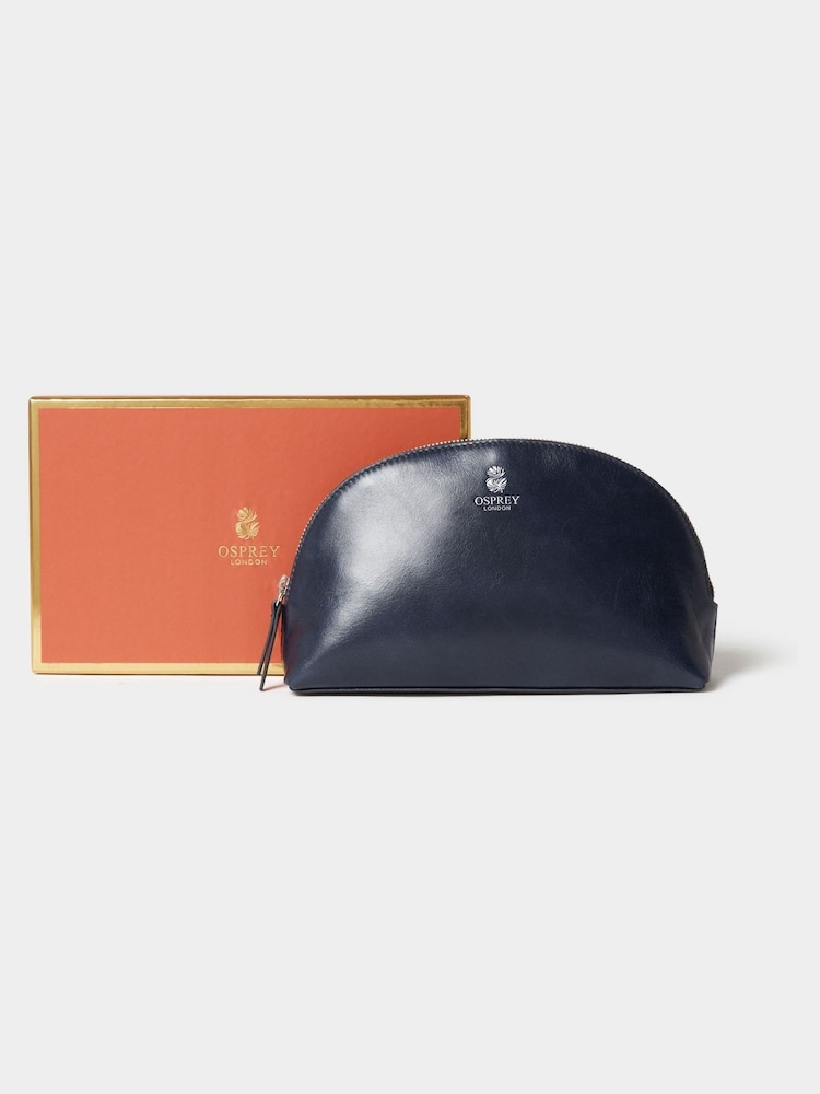 Osprey London The Wentworth Leather Small Make Up Bag - Image 1 of 5