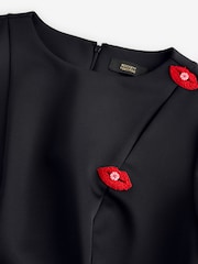 Rockett St George Lips Detail Mini Dress - Imaginea 10 din 12