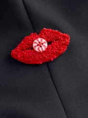 Rockett St George Lips Detail Mini Dress - Imaginea 11 din 12