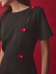 Rockett St George Lips Detail Mini Dress - Imaginea 6 din 12