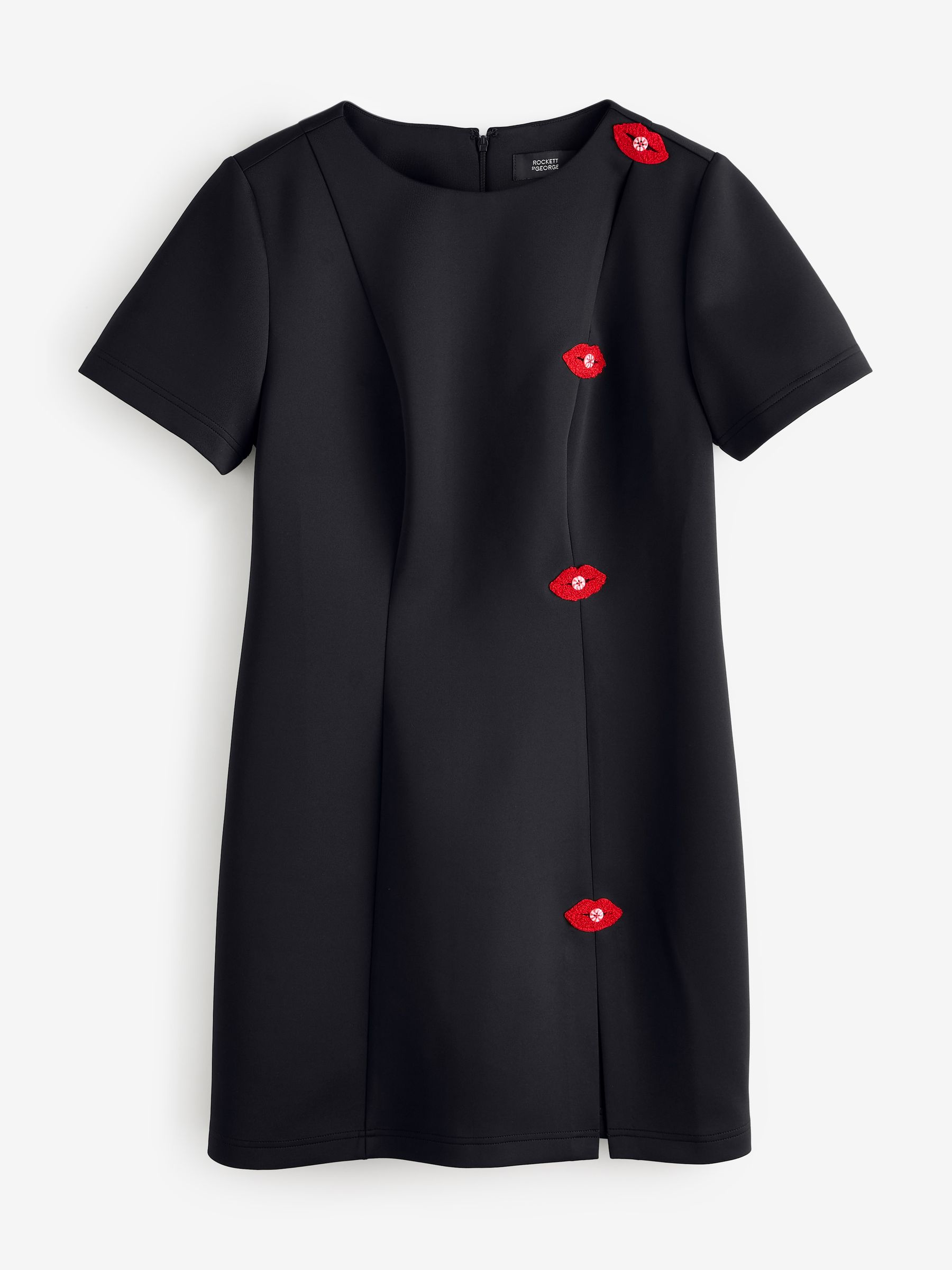 Buy Rockett St George Black Lips Detail Mini Dress from Next USA