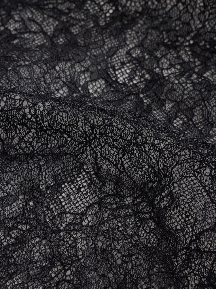 Rockett St George Black Lace Maxi Skirt - Image 10 of 10 Rockett St George Black Lace Maxi Skirt - Image 10 of 10