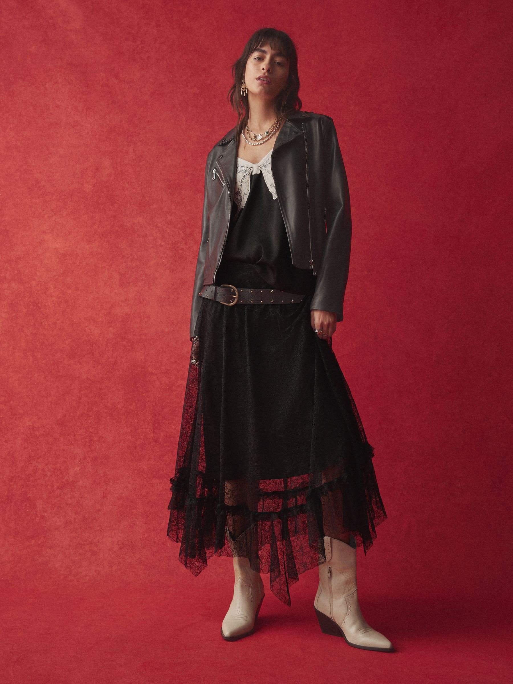 Buy Rockett St George Black Lace Maxi Skirt from Next USA
