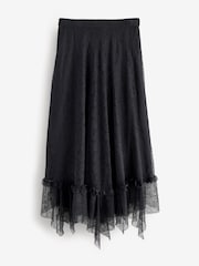 Rockett St George Black Lace Maxi Skirt - Image 6 of 10