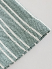 Blue/White/Grey Stripe Short Pyjamas 3 Pack (12mths-12yrs) (12mths-12yrs) - Image 12 of 13
