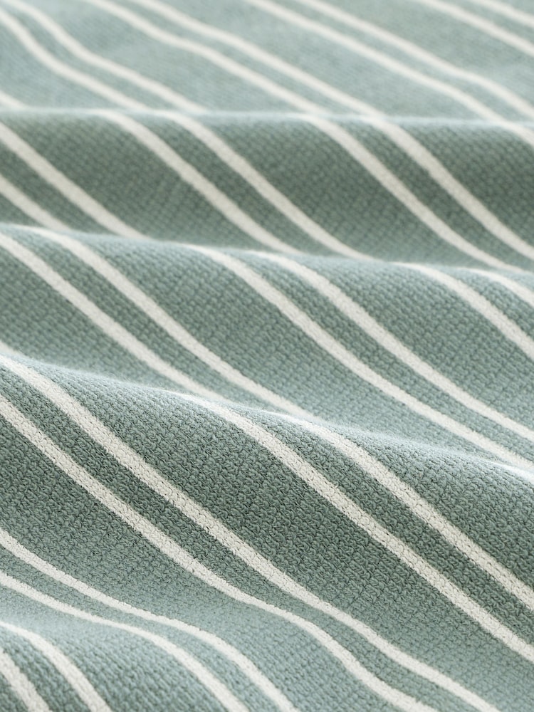 Blue/White/Grey Stripe Short Pyjamas 3 Pack (12mths-12yrs) (12mths-12yrs) - Image 9 of 9